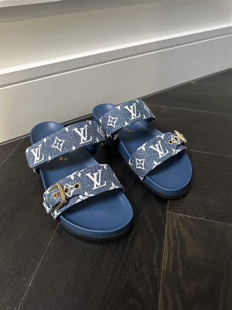 bom dia mule louis vuitton price|bom dia flat comfort mule.